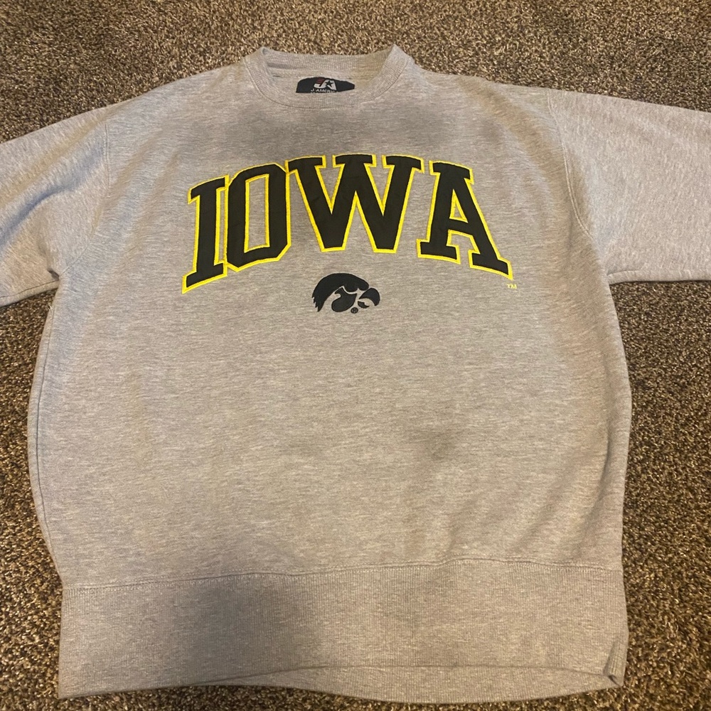 Iowa Sweatshirt. Size Large